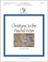 Christians, to the Paschal Victim Handbell sheet music cover